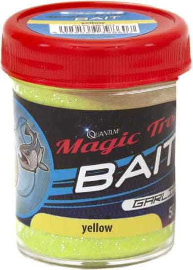 Quantum Trout Bait Garlic 50g barva žlutá