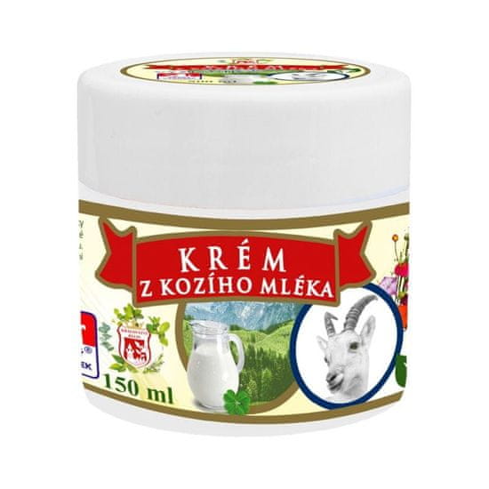 Království bylin krém z kozího mléka 150 ml - vyživující