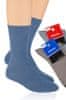 Pánské bavlněné ponožky 048 tmavě modrá 38-40