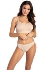 Gatta Dámská tanga 1444s Nini beige - GATTA Béžová XL