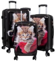 MONOPOL Střední kufr Cat 