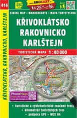 CTM Křivoklátsko Rakovnicko Karlštejn 416 1:40T Sh