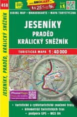 TM 1:40T 458 Jeseníky Praděd Králický Sněžník Shoc