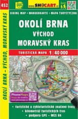 CKM Okolí Brna východ Moravský kras 452 1:40T