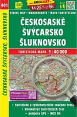 Českosaské Švýcarsko 1:40000