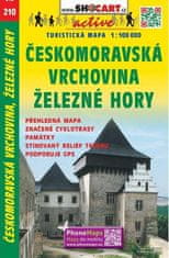 TM 1:100T 210 Českomoravská vrchovina Železné hory