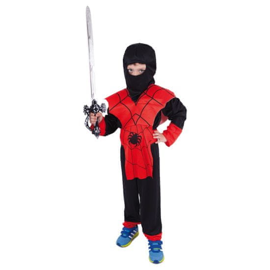 Rappa Dětský kostým červený ninja (S)