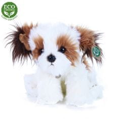 Rappa Plyšový pes shih tzu sedící 28cm ECO-FRIENDLY