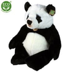 Rappa Plyšová panda sedící 46 cm ECO-FRIENDLY