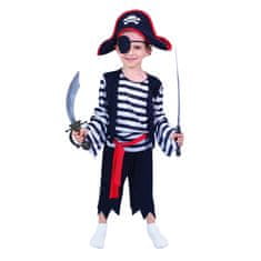 Rappa Dětský kostým pirát (M)