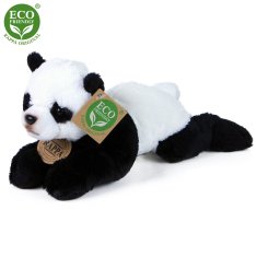 Rappa Plyšová panda ležící 18 cm ECO-FRIENDLY