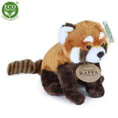 Rappa Plyšová panda červená 18 cm ECO-FRIENDLY