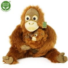 Rappa Plyšový orangutan s mládětem 28 cm ECO-FRIENDLY