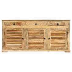 Greatstore Odkládací skříňka 170 x 38 x 80 cm masivní mangovníkové dřevo