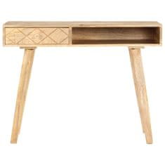 Vidaxl Toaletní stolek 100 x 50 x 76 cm masivní mangovníkové dřevo