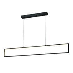 ACA ACA Lighting závěsné svítidlo LED 32W 3000K 2600lm AELIA černá kov IP20 120X6XH150CM PN30LEDPBK