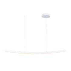 ACA ACA Lighting závěsné svítidlo LED 20W 3000K 1400lm NAAVA bílá hliník IP20 102X15X110CM YL1721LEDPWH