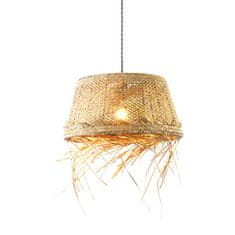 ACA ACA Lighting závěsné svítidlo 1xE27 ANDROS GRASS ratan D40X120CM OD94891PG