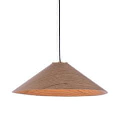 ACA ACA Lighting závěsné svítidlo 1X GX53 ořech dřevo D36XH160CM NAIROBI MQ13P136WW