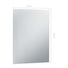 Vidaxl Koupelnové nástěnné zrcadlo s LED osvětlením 60 x 80 cm