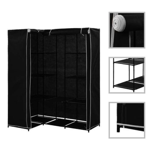 Vidaxl Corner Wardrob 130x87x169 cm