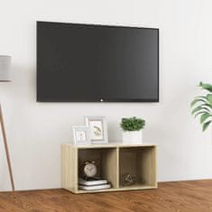 Vidaxl TV stolek dub sonoma 72 x 35 x 36,5 cm kompozitní dřevo