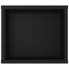 Vidaxl Závěsná TV skříňka černá 100 x 30 x 26,5 cm dřevotříska