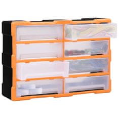 Vidaxl Organizér s 8 velkými zásuvkami 52 x 16 x 37 cm