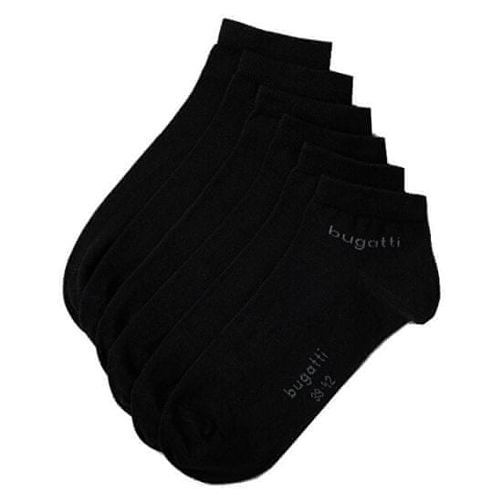 Bugatti 6 PACK - ponožky 6295E-610 black