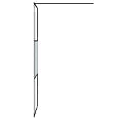 Vidaxl Sprchová zástěna walk-in 80 x 195 cm napůl mléčné ESG sklo