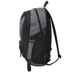 Vidaxl Outdoorový batoh 40 l černý a šedý