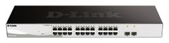 D-Link DGS-1210-26 L2/L3 Smart+ switch, 24x GbE, 2x SFP, fanless