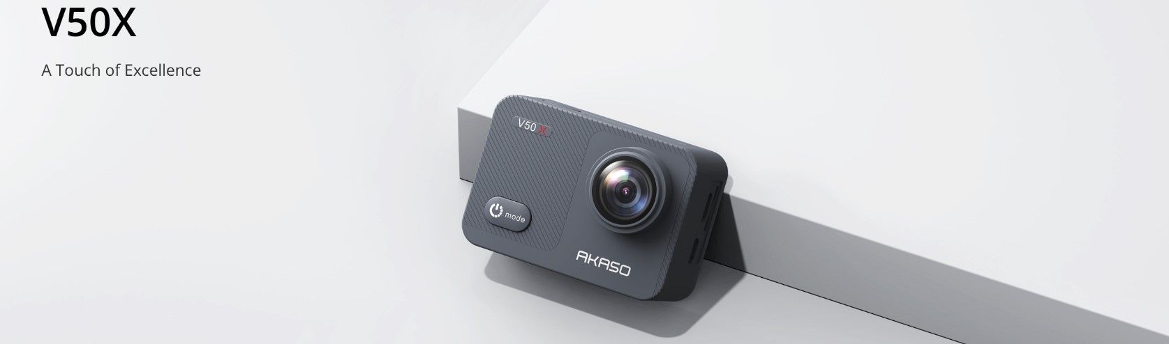 moderní akční kamera akaso V50 X2 krásné fotografie vysoce kvalitní videa různé režimy nabíjecí baterie vysoká odolnost