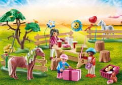 Playmobil 70997 Oslava narozenin na farmě s poníky