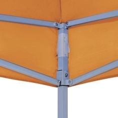 Vidaxl Střecha k party stanu 2 x 2 m oranžová 270 g/m²