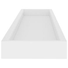 Vidaxl Nástěnné police Loggia 4 ks bílé 80 x 15 x 4 cm MDF