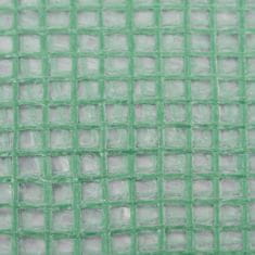 Vidaxl Náhradní plachta na skleník (16 m²) 400 x 400 x 200 cm zelená