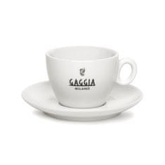 Gaggia šálky s podšálky 4x cappuccino
