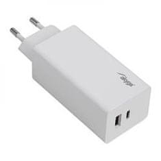 Akyga USB Nabíječka USB-A + USB-C PD 5-20V / max. 5A 100W Quick Charge 3.0 GaN