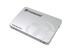 Transcend SSD370S 64GB SSD disk 2.5'' SATA III 6Gb/s, MLC, Aluminum casing, 560MB/s R, 460MB/s W, stříbrný