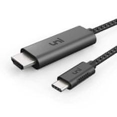 UNI kabel USB-C na HDMI 4k 60Hz 1,8m adaptér