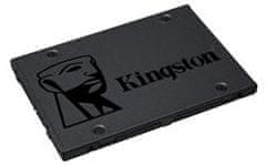 Kingston SSD 960GB A400 SATA III 2.5" TLC 7mm (čtení/zápis: 540/500MB/s; 90/50K IOPS)