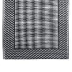 Vidaxl Venkovní koberec šedý 80 x 150 cm PP