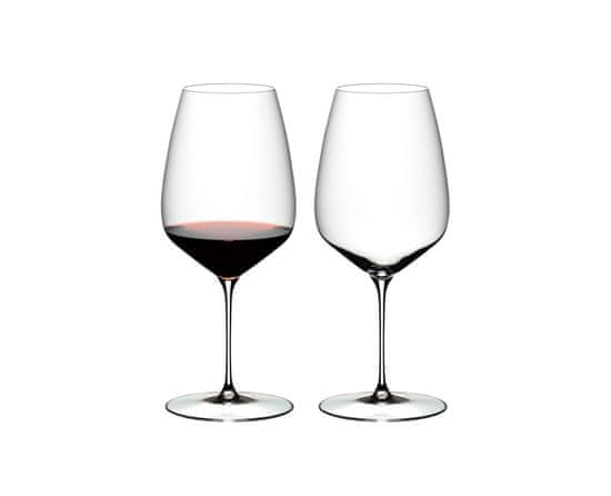 Riedel Sklenice Riedel VELOCE Cabernet a Merlot 829 ml, set 2 ks křišťálových sklenic