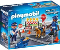 Playmobil 6924 policejní zátaras