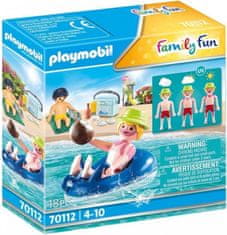 Playmobil PLAYMOBIL 70112 Plavec s plaveckou obručí