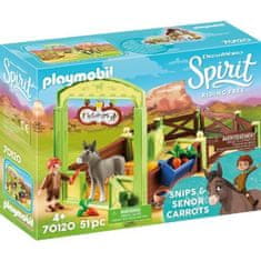 Playmobil 70120 box koně a mrkev