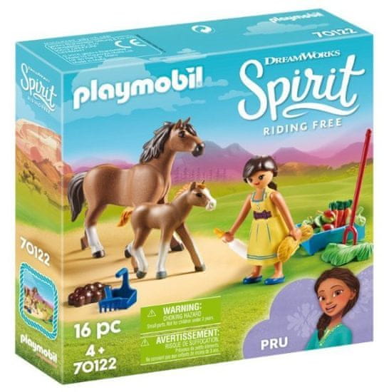 Playmobil 70122 Spirit Pru s koněm a hříbětem