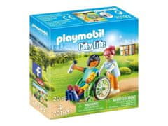 Playmobil 70193 Pacient na vozíku