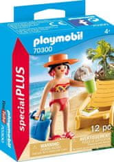 Playmobil Playmobil 70300 Rekreantka s lehátkem